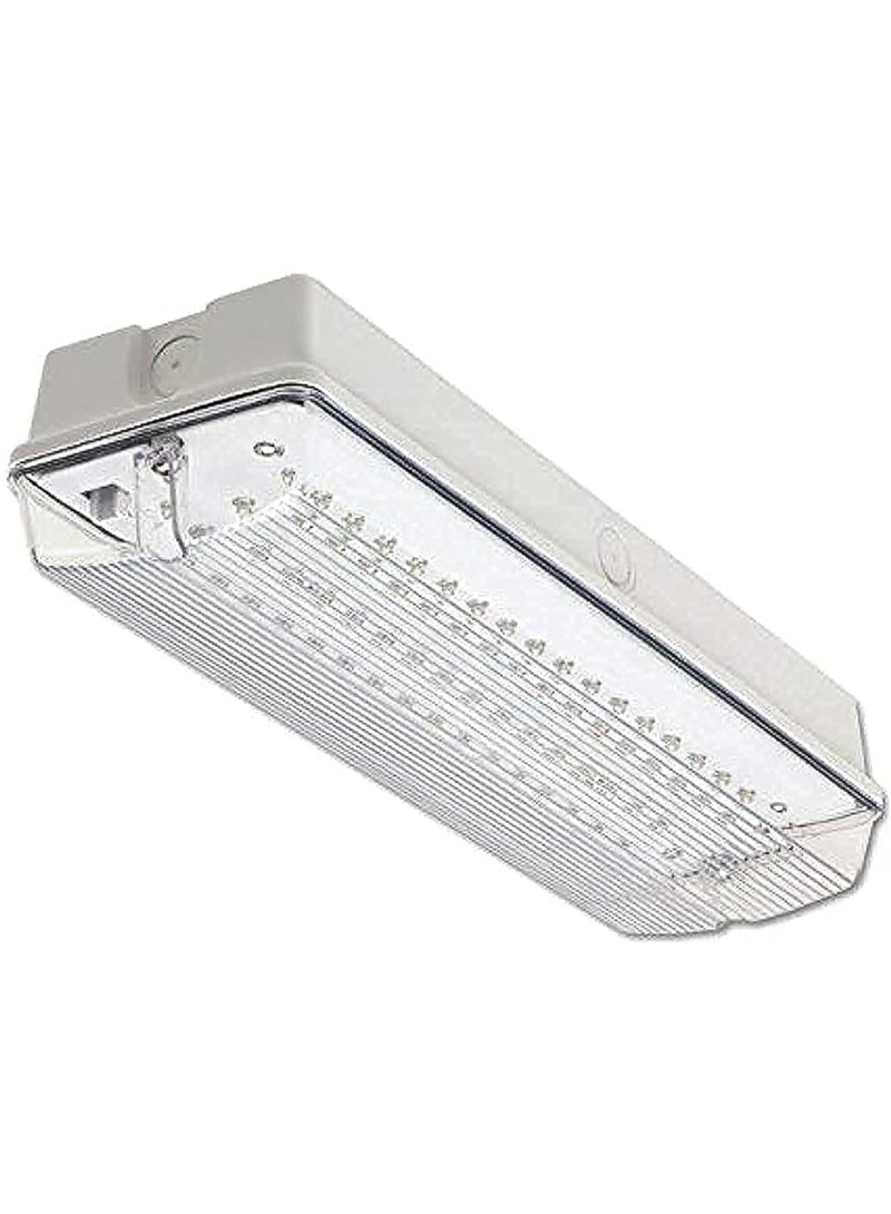 AL Miftah Emergency LED Exit Light | Emergency Exit Sign Light for Home & Office | Wall & Ceiling Mounted Safety Exit Light